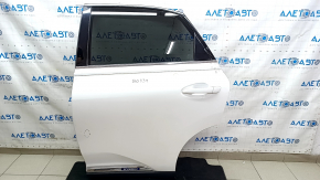Дверь в сборе задняя левая Lexus RX450h 10-15 hybrid, белый 077, примятость