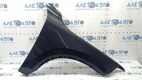 Aripă dreapta față Volvo XC90 16-23 T5, T6, aluminiu, negru 717