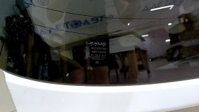Дверь багажника голая со стеклом Lexus RX350 RX450h 10-15 белый 077