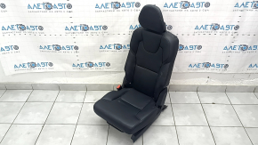 Заднее сидение левое Volvo XC90 16-23 кожа черная под 3 ряда, под химчистку, примято