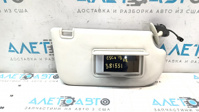 Козырек правый Ford Escape MK3 13-19 серый, с подсветкой, без крючка