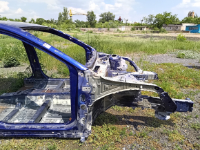Четверть передняя правая Toyota Camry v70 18-24 на кузове, синий 8W7