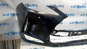 Бампер передний голый Lexus RX350 RX450h 20- под парктроники и омыватели фар, треснут