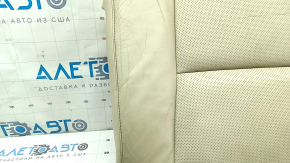 Обшивка сиденья 2 ряд правая Lexus RX350 RX450h 10-15 нижняя часть, кожа бежевое, примята кожа