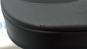 Ornamente ușă față dreapta Volvo XC90 16-22 piele neagră, cotiera și inserție piele neagră, mulaje mesteacăn, Bowers & Wilkins, cu iluminare din spate, prinderi, rupturi