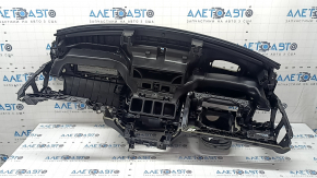 Торпедо передняя панель без AIRBAG Volvo XC90 16 под проекцию, черная, царапины