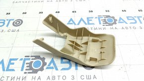 Заглушка салазки 2 ряда сидений центральная Lexus RX350 RX450h 10-15 бежевая