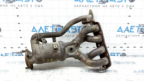 Коллектор выпускной с катализатором Toyota Camry v70 18-22 hybrid, ржавый