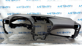 Торпедо передняя панель с AIRBAG Lexus RX350 RX450h 10-15 темно-коричневая, ржавый пиропатрон