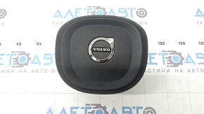 Подушка безопасности airbag в руль водительская Volvo XC90 16-23 черная, царапины