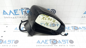 Зеркало боковое правое в сборе Volvo XC90 16-24 15+4 пинов, поворотник, подогрев, автозатемнение, BSM, камера, черная