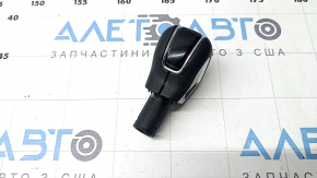 Ручка КПП Volvo XC90 16-22 T5, T6 кожа черная, хром, царапины, потерта