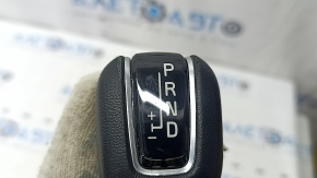 Ручка КПП Volvo XC90 16-22 T5, T6 кожа черная, хром, царапины, потерта