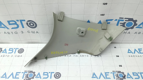 Ornament stâlp spate dreapta spate sus Volvo XC90 16-23 gri, cu dop, zgârieturi