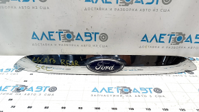 Молдинг двери багажника верхний с эмблемой Ford Escape MK3 13-16 дорест без камеры хром, царапины