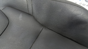 Tapițerie spătar scaun șofer Volvo XC90 16-25 piele neagră, încălzită, pentru curățare