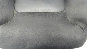 Tapițerie pernă scaun șofer Volvo XC90 16-25 piele neagră, încălzită, necesită curățare, ciobituri oxidate