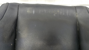 Tapițerie pernă scaun șofer Volvo XC90 16-25 piele neagră, încălzită, necesită curățare, ciobituri oxidate