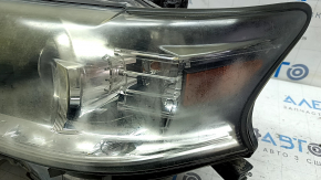 Фара передняя левая в сборе Lexus RX350 RX450h 13-15 рест ксенон, под полировку