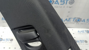 Накладка задней стойки правая передняя Volvo XC90 16-26 черная, под воздуховод, под чистку, потерта