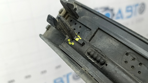 Ornamente arc aripă stângă față Volvo XC90 16-23 negru, zgârieturi, ghidaj rupt