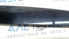 Накладка двери боковая передняя левая Lexus RX350 RX450h 10-15 задняя, черный глянец, сломано крепление, царапины