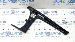 Ornamente consolă centrală față Volvo XC90 16-23 piele neagră