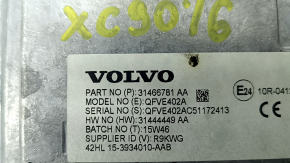 Монитор дисплей навигация Volvo XC90 16-25 тип 1, потерт