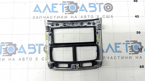 Накладка центральной консоли задняя Volvo XC90 16-25 тип 1, черный глянец, царапины