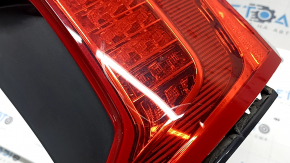Фонарь внешний крыло правый Volvo XC90 16-26 LED, светлый, трещины в стекле, царапины