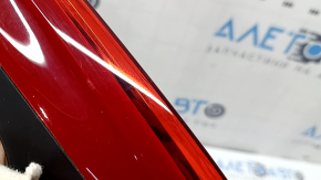 Фонарь внешний крыло правый Volvo XC90 16-26 LED, светлый, трещины в стекле, царапины