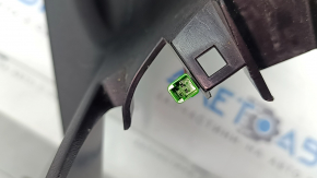 Ornamente prag spate dreapta interior Volvo XC90 16-18 cu iluminare din spate, negru, zgârieturi