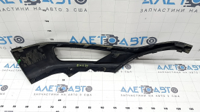 Накладка переднего бампера левая Volvo XC90 16-19 царапины, песок