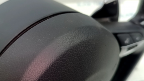 Руль в сборе BMW 4 F32/33/36 14-20 кожа черная, с подогревом, M Sport, с airbag, с кнопками, с лепестками, потертый, царапины