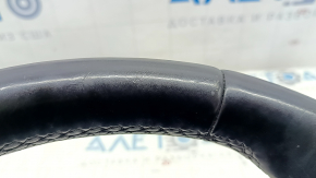 Руль в сборе BMW 4 F32/33/36 14-20 кожа черная, с подогревом, M Sport, с airbag, с кнопками, с лепестками, потертый, царапины