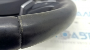 Руль в сборе BMW 4 F32/33/36 14-20 кожа черная, с подогревом, M Sport, с airbag, с кнопками, с лепестками, потертый, царапины