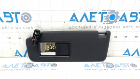 Козырек левый Audi A5 F5 17-24 черный, без крючка