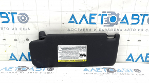 Козырек правый Audi A5 F5 17-24 черный, без крючка