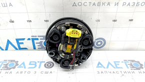 Подушка безопасности airbag в руль водительская Audi A5 F5 18-25 серая, потерт хром