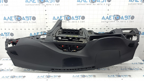 Торпедо передняя панель с AIRBAG BMW 4 F32/33/36 14-16 без проекции, черная