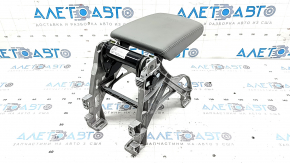 Подлокотник Audi A5 F5 18-19 кожа серая, с кронштейном