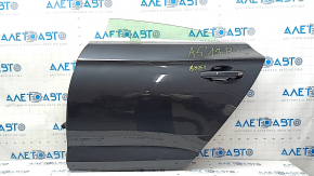 Дверь в сборе задняя левая Audi A5 F5 18-25 5D keyless, графит LX7L