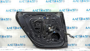 Дверь в сборе задняя левая Audi A5 F5 18-25 5D keyless, графит LX7L