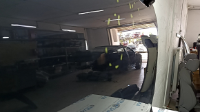 Дверь в сборе передняя левая Audi A5 F5 17-24 5D keyless, графит LX7L, тычки