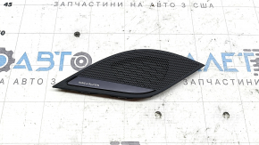 Накладка передней панели левая под динамики Audi A5 F5 17-24 темно-серая, Bang & Olufsen, 2 части, сломано крепление