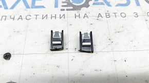 Накладка передней панели левая под динамики Audi A5 F5 17-24 темно-серая, Bang & Olufsen, 2 части, сломано крепление