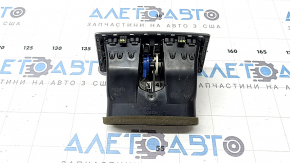 Дефлектор воздуховода центральной консоли BMW 4 F32/33/36 14-20 черный с хром, надломаны крепления