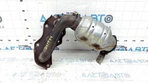 Galerie evacuare spate cu convertor catalitic Lexus RX450h 10-15 ruginită