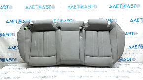 Подушка заднего ряда сидений 2 ряд Audi A5 F5 18-19 5D кожа серая с перфорацией, Sport, потерта , под чистку