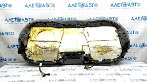 Подушка заднего ряда сидений 2 ряд Audi A5 F5 18-19 5D кожа серая с перфорацией, Sport, потерта , под чистку